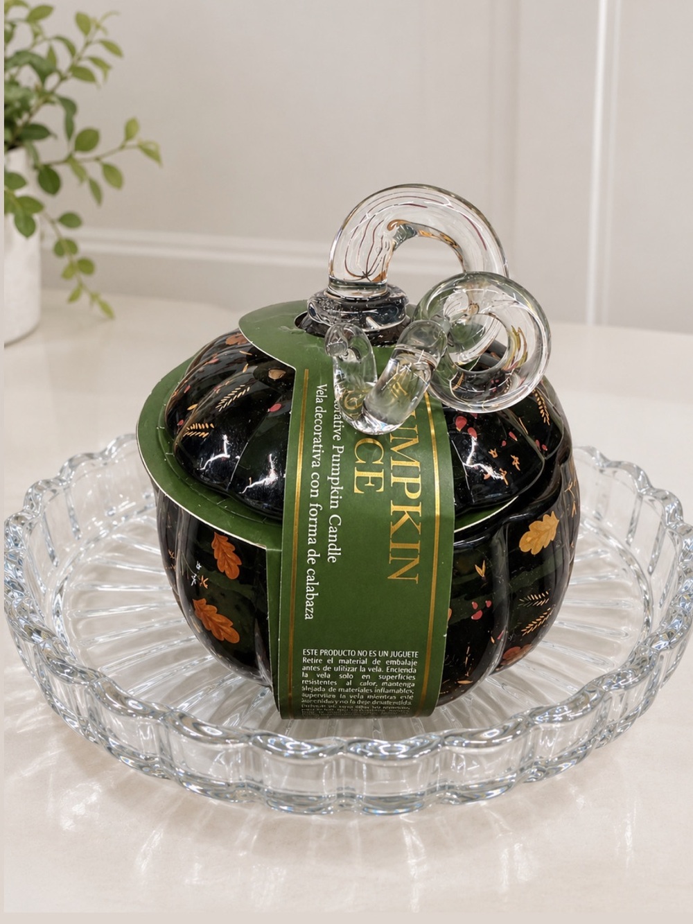 Kirkton House Decorative Pumpkin Spice Candle